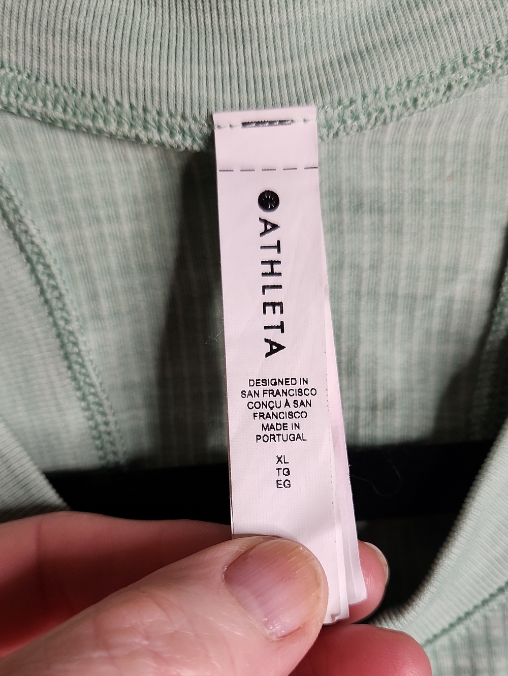 Athleta Renew Seamless Racerback Tank In Mint. Size XL. #798538 - Picture 2 of 4
